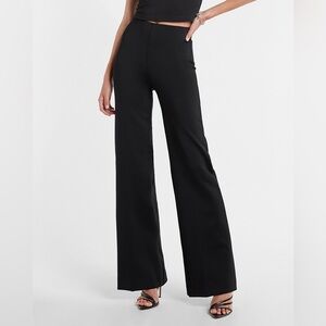 Express Body Contour Wide Leg Pants